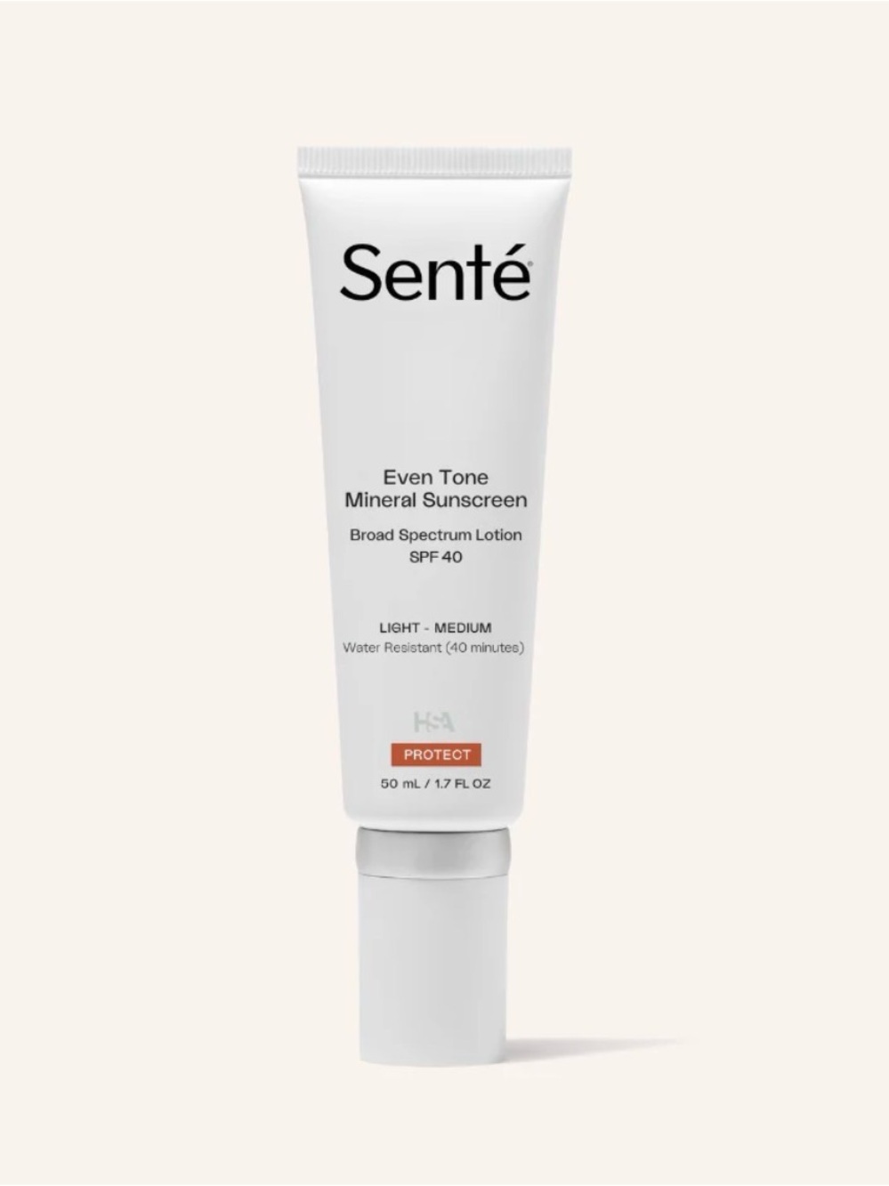 Sente Even Tone Mineral Sunscreen SPF 40 - Shade: Light Medium
